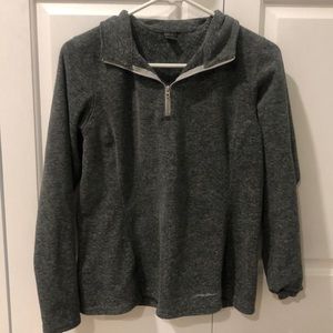 Quarter zip up sweatshirt